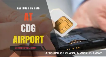 Purchasing a SIM Card at CDG Airport: Is it Possible?