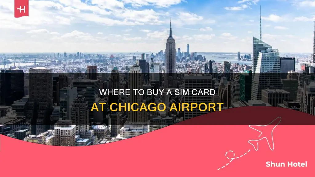 can i buy a sim card at chicago airport