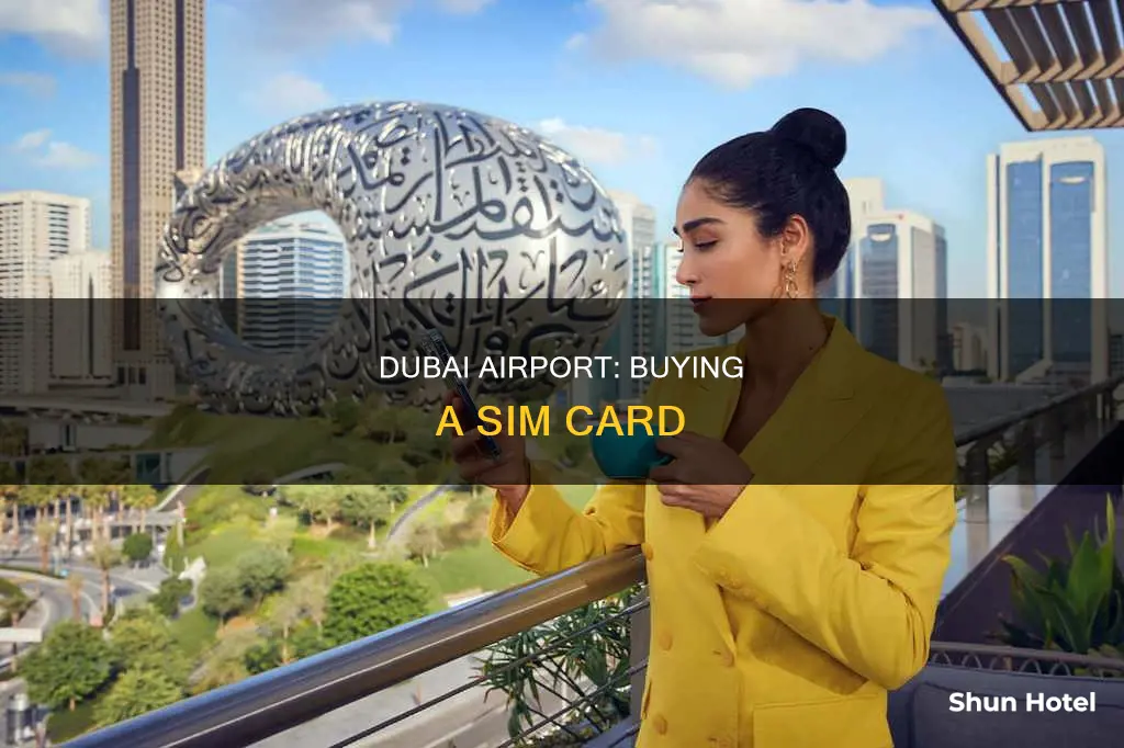 can i buy a sim card at dubai airport
