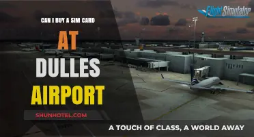 Purchasing Sim Cards at Dulles Airport: Is it Possible?