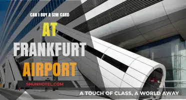 Frankfurt Airport: Buying a Sim Card