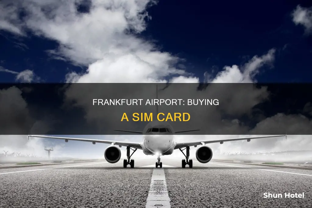 can i buy a sim card at frankfurt airport