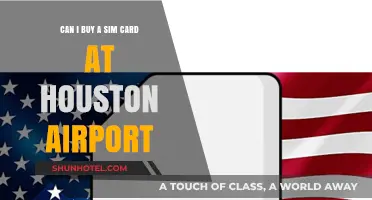Houston Airport: Where to Buy a SIM Card?