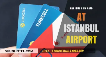Istanbul Airport: Buying a Sim Card