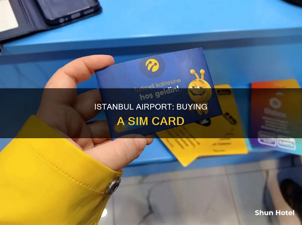 can i buy a sim card at istanbul airport