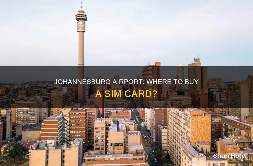 can i buy a sim card at johannesburg airport
