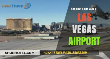 Las Vegas Airport: Buying a SIM Card