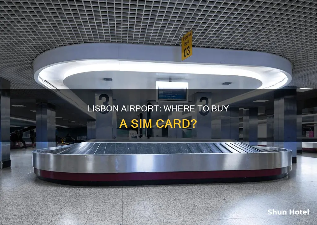 can i buy a sim card at lisbon airport