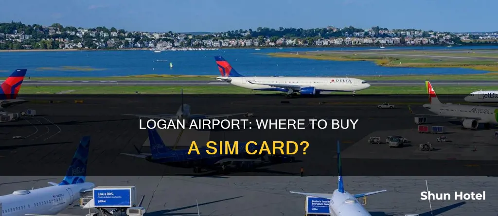 can i buy a sim card at logan airport