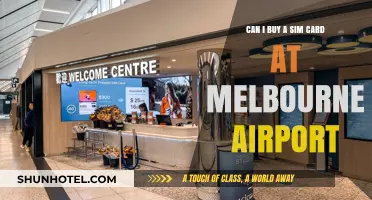Melbourne Airport: Where to Buy a SIM Card