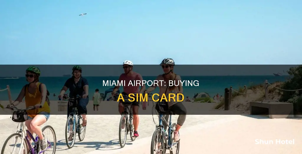 can i buy a sim card at miami airport