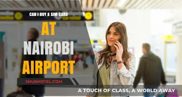 Purchasing Sim Cards: Nairobi Airport Availability