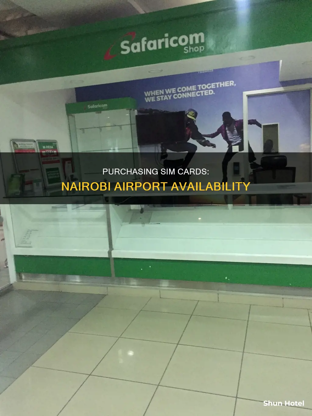 can i buy a sim card at nairobi airport