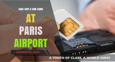 Buying a Sim Card at Paris Airport: Is it Possible?