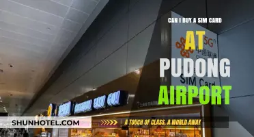 Shanghai Pudong Airport: Buying a SIM Card