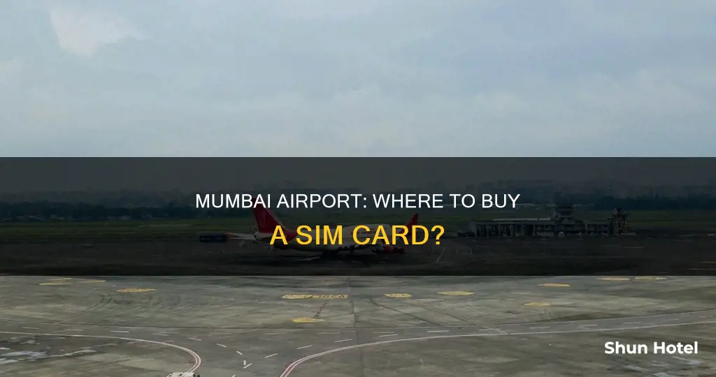 can i buy a sim card at the mumbai airport