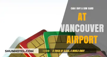 Vancouver Airport: Where to Buy a SIM Card?