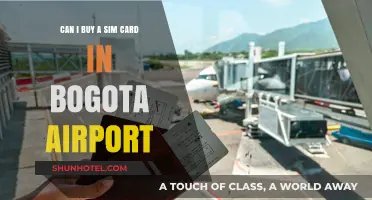 Bogota Airport: Buying a SIM Card