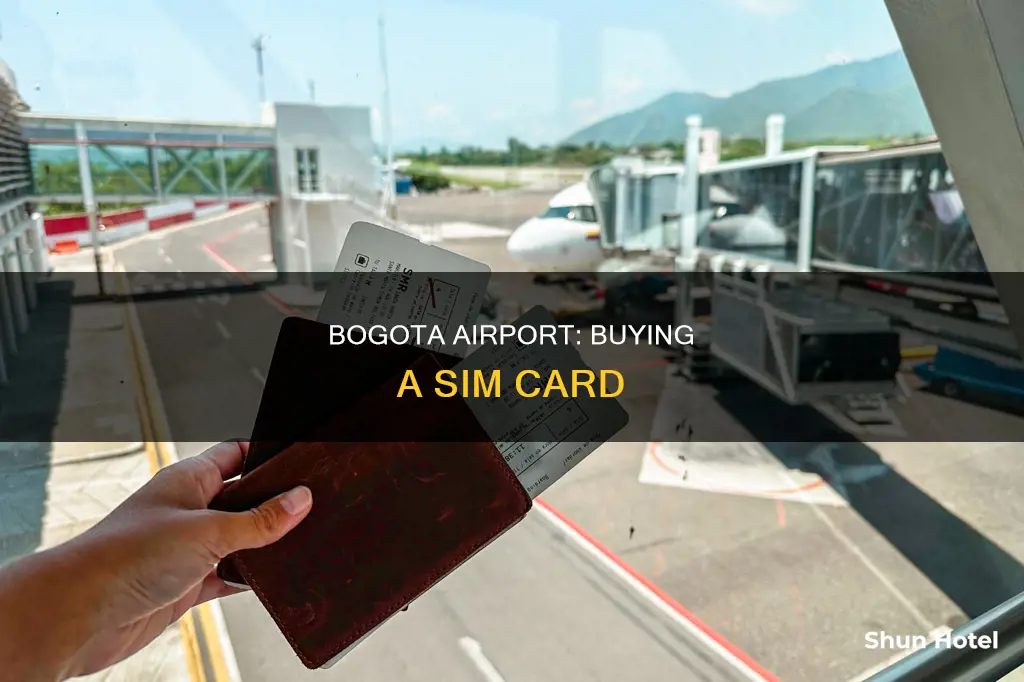 can i buy a sim card in bogota airport