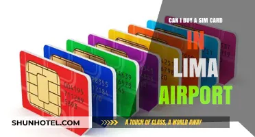 Lima Airport: Buying a SIM Card