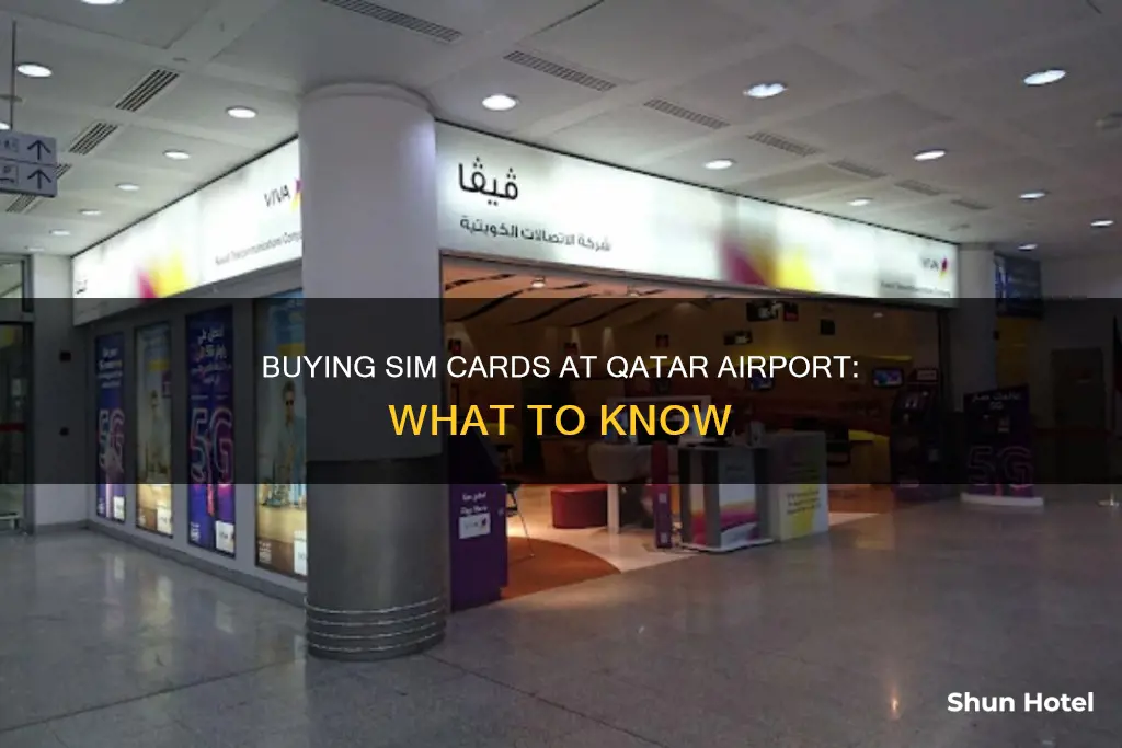 can i buy a sim card in qatar airport