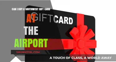 Southwest Gift Cards: Available at Airports?