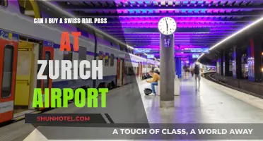 Zurich Airport: Buying a Swiss Rail Pass