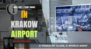Buying Temporary Phones at Krakow Airport