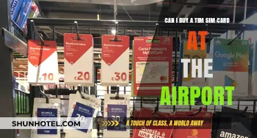 Travelers' SIM Card Convenience: TIM at the Airport