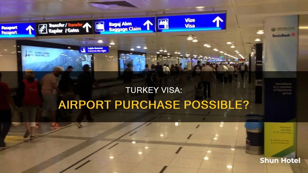 can i buy a visa for turkey at the airport