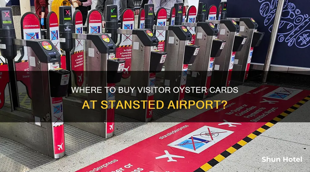 can i buy a visitor oyster card at stansted airport