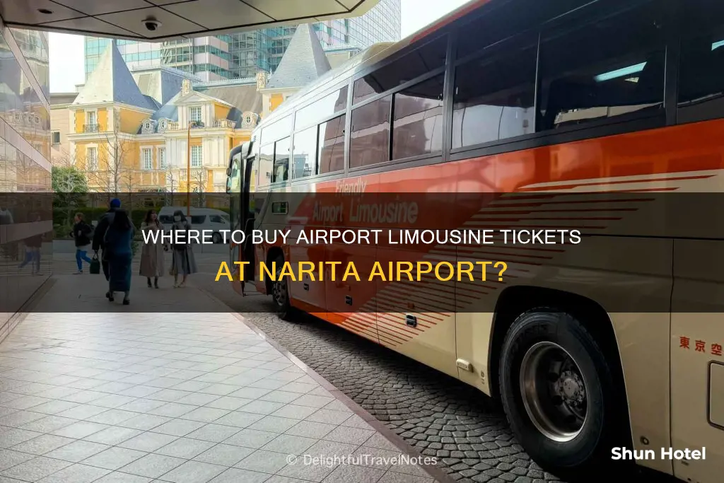 can i buy airport limousine tickets at narita airport