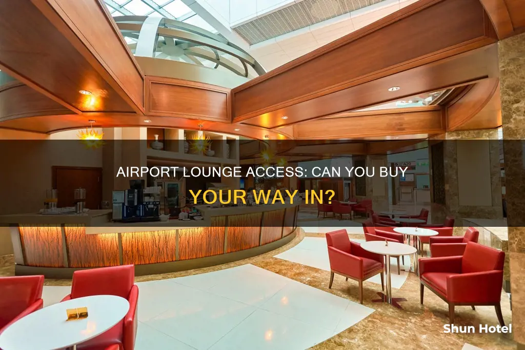 can i buy airport lounge access