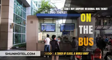 Airport Regional Bus Tickets: Can You Buy Onboard?