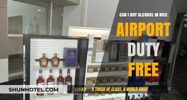 Duty-Free Alcohol Shopping at Nice Airport