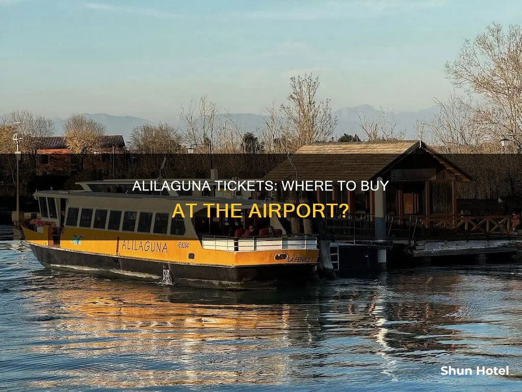 can i buy alilaguna tickets at the airport