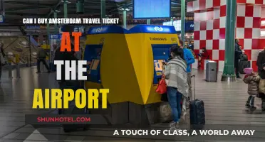Amsterdam Airport: Buying the City's Travel Ticket