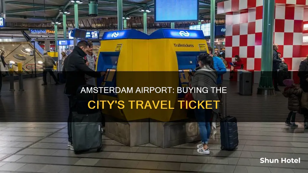 can i buy amsterdam travel ticket at the airport