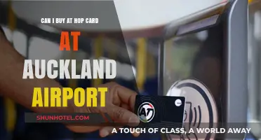 Auckland Airport: Where to Get Your Hop Card