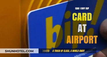 Purchasing BIP Cards: Airport Availability and Access