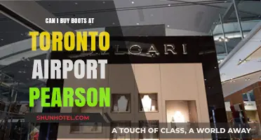 Toronto Pearson Airport: Where to Buy Boots