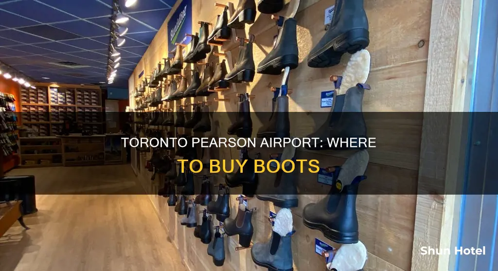 can i buy boots at toronto airport pearson