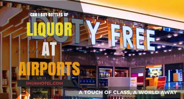 Liquor Laws at Airports: Can You Buy Bottles?