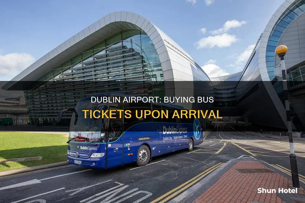 can i buy bus tickets in the dublin airport