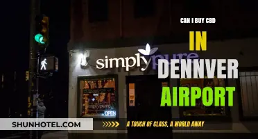 CBD at Denver Airport: Where and How to Buy