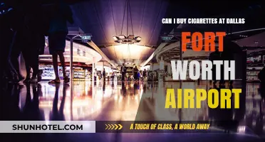 Buying Cigarettes at Dallas Fort Worth Airport: Is It Possible?