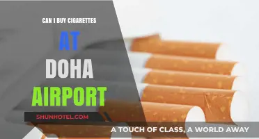 Doha Airport: Buying Cigarettes and Tobacco Products