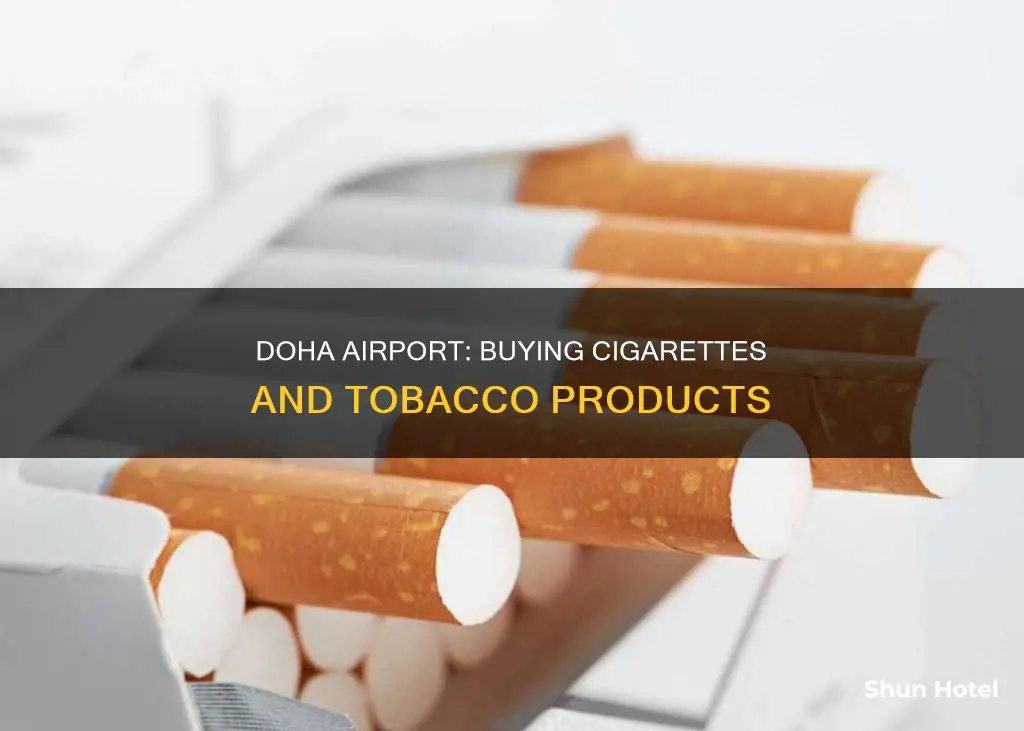 can i buy cigarettes at doha airport