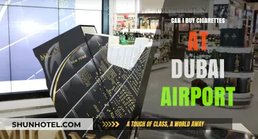 Dubai Airport: Buying Cigarettes and Tobacco Duty-Free