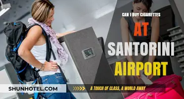 Santorini Airport: Can You Buy Cigarettes?